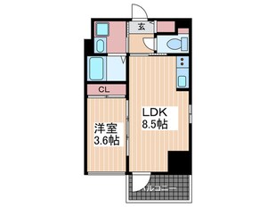 Ｓ－ＲＥＳＩＤＥＮＣＥ舟入本町の物件間取画像